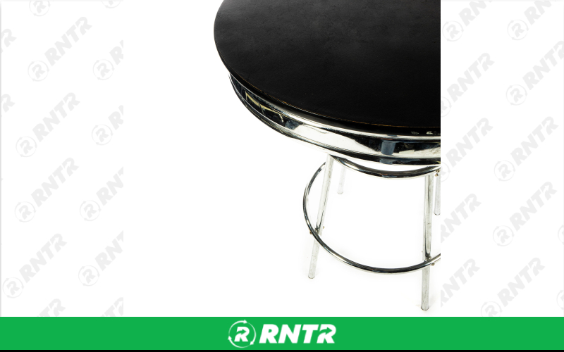 Generic Retro Bistro Table – Chrome – For rent in Portland, Oregon – Peter Corvallis Productions | RNTR.com – Image 1 of 3