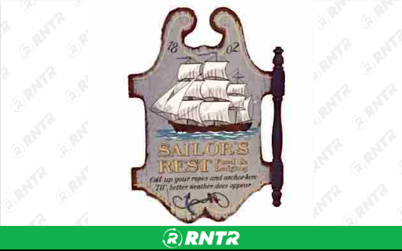 Generic Sailor’s Rest Nautical Sign – For rent in Portland, Oregon – Peter Corvallis Productions | RNTR.com – Image 1