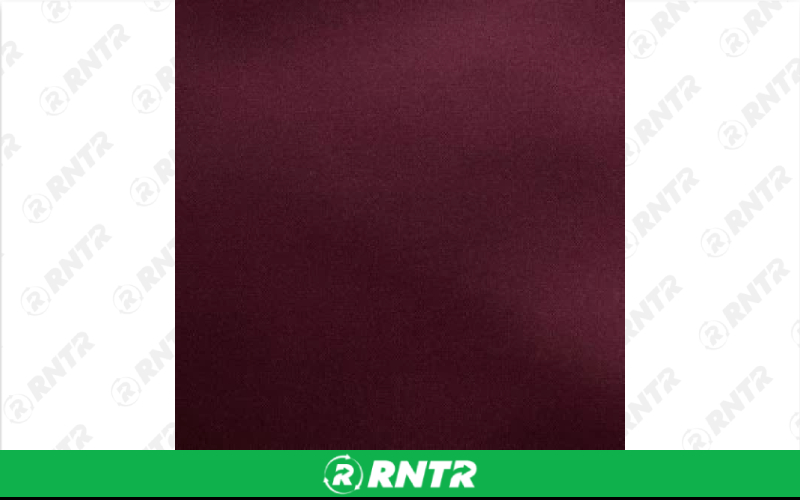  Satin Linen - Burgundy - 84in x 84in Overlay – For rent in englewood, colorado – Allwell Rents | RNTR.com – Image 1