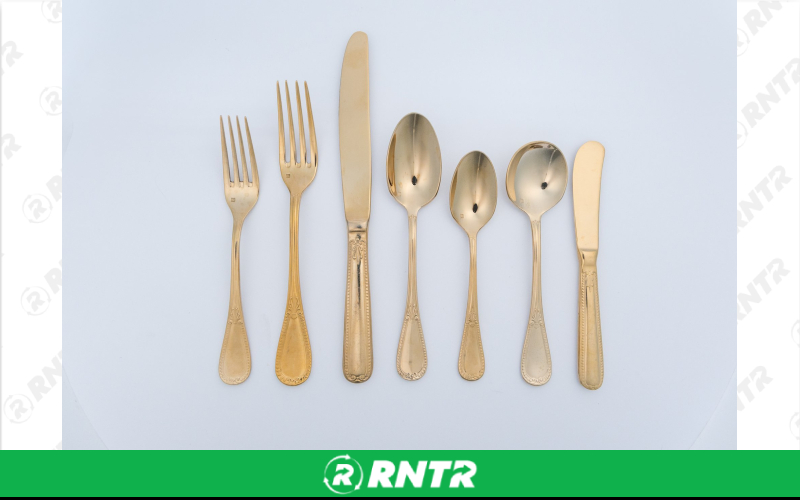  Savoy Gold Flatware - Dinner Fork – For rent in englewood, colorado – Allwell Rents | RNTR.com – Image 1