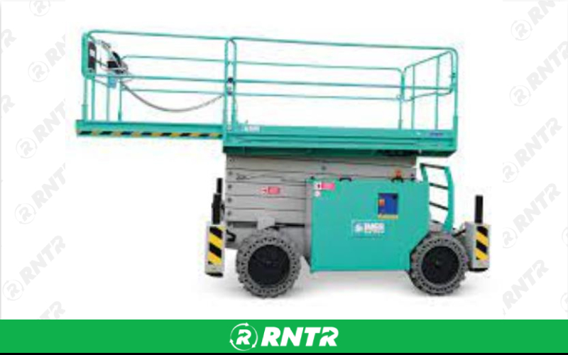 Generic SCISSOR LIFT 43'X70X8'4X4 BAT/DIESEL – For rent in Mount Airy, North Carolina – Cooke Rentals MA | RNTR.com – Image 1 of 3