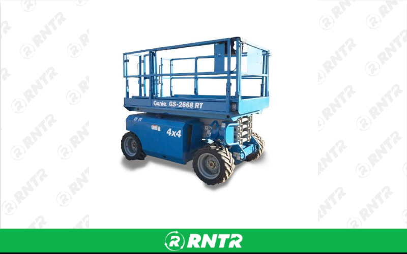 Genie Scissor Lift - Outdoor – For rent in Pawtucket, Rhode Island – Quality Rental | RNTR.com – Image 1 of 1
