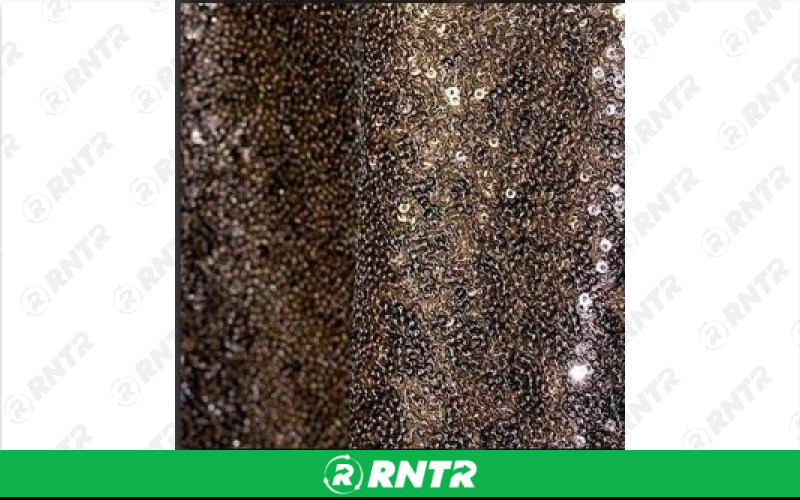  Sequin Linen - Bronze - 120in Round – For rent in englewood, colorado – Allwell Rents | RNTR.com – Image 1
