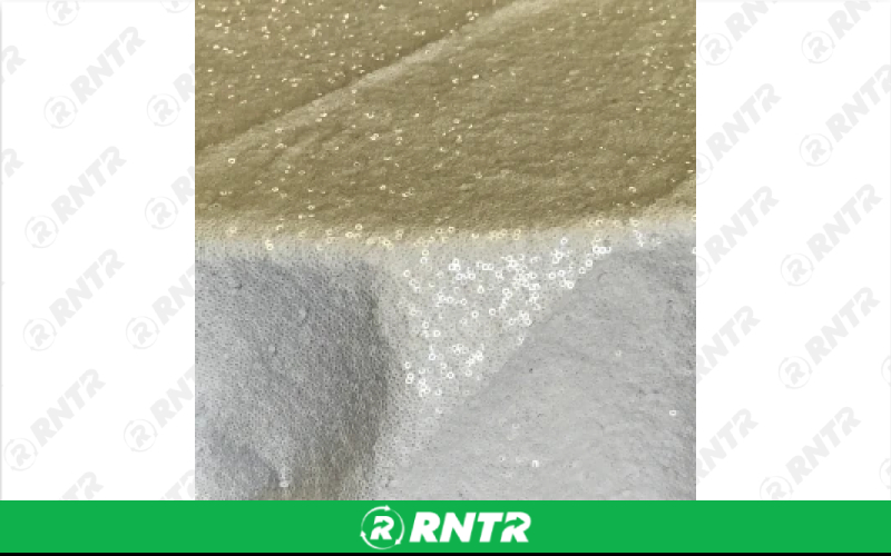  Sequin Linen - White - 13in x 120in Runner – For rent in englewood, colorado – Allwell Rents | RNTR.com – Image 1