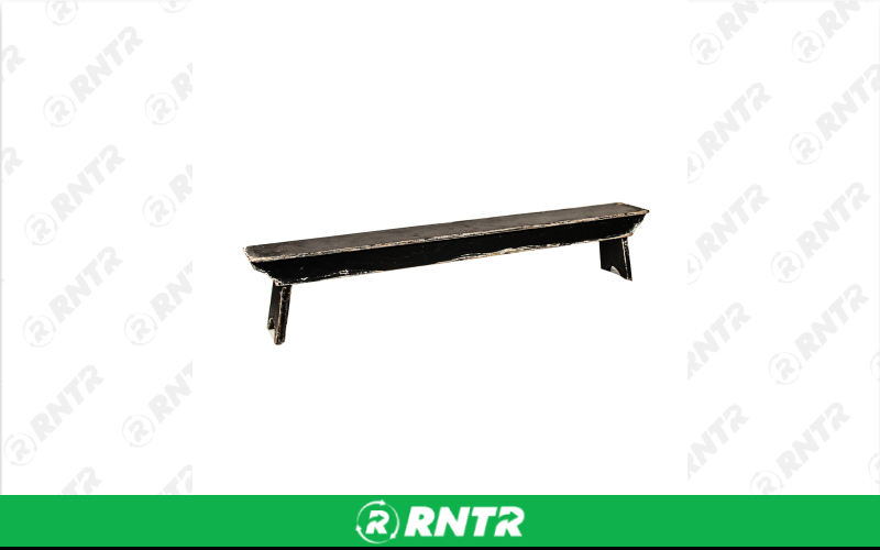 Generic Sideline Bench -  Black – For rent in Portland, Oregon – Peter Corvallis Productions | RNTR.com – Image 1 of 1