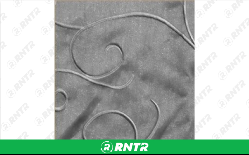  Silk Linen - Pewter Swirl - 120in Round – For rent in englewood, colorado – Allwell Rents | RNTR.com – Image 1