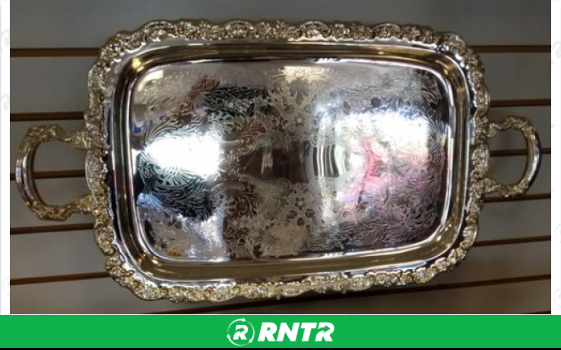 Generic SILVER RECT 13-1/2 x 19-1/2 EMBOSSED – For rent in Mount Airy, North Carolina – Cooke Rentals MA | RNTR.com – Image 1 of 1