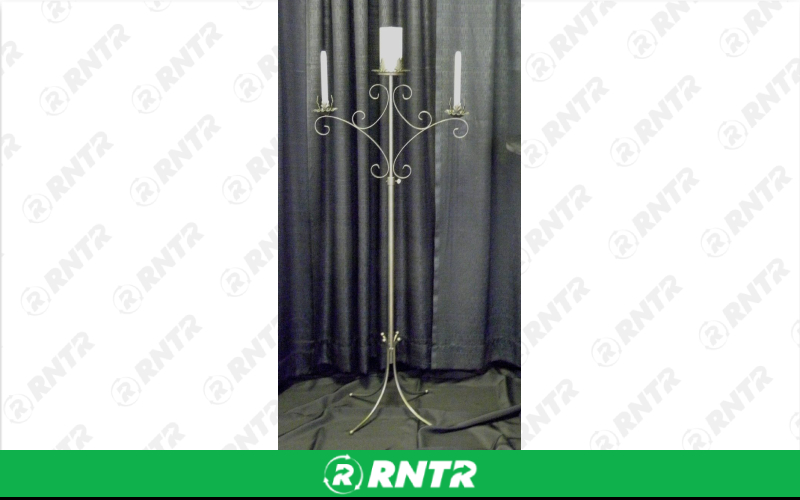 Generic SILVER UNITY 3 CANDLE – For rent in Mount Airy, North Carolina – Cooke Rentals MA | RNTR.com – Image 1 of 1