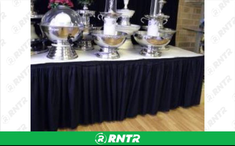 Generic SKIRT 17' BLACK – For rent in Mount Airy, North Carolina – Cooke Rentals MA | RNTR.com – Image 1 of 1