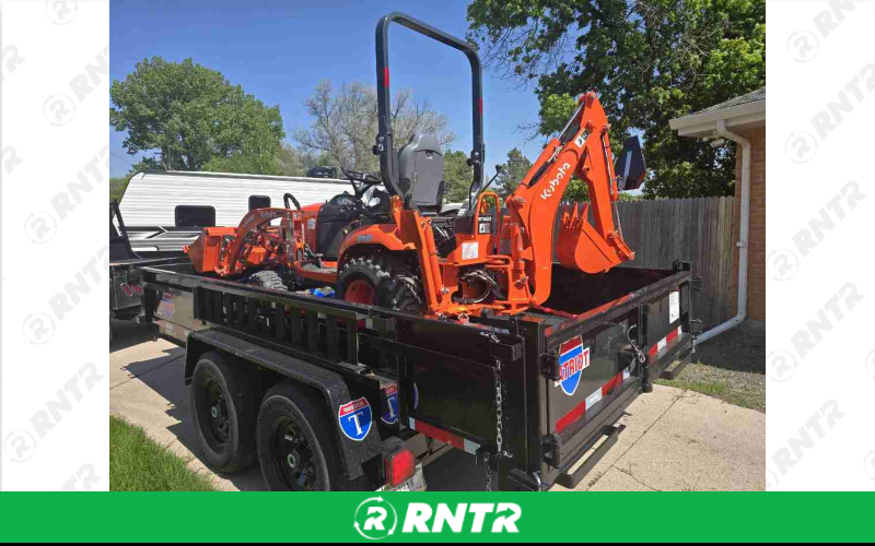 Kubota  Small Loader Backhoe – For rent in cheyenne, wyoming – Backyard Rentals  | RNTR.com – Image 1