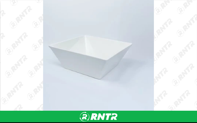  Square Melamine Serving Bowl 12in – For rent in englewood, colorado – Allwell Rents | RNTR.com – Image 1