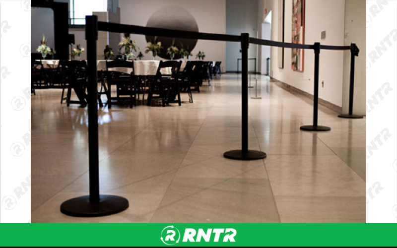 Generic STANCHIONS BLK RETRACT – For rent in Mount Airy, North Carolina – Cooke Rentals MA | RNTR.com – Image 2 of 2