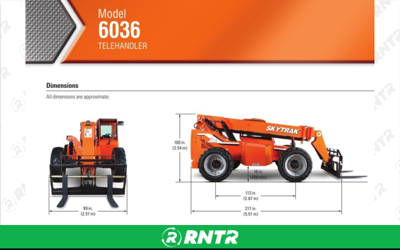 Generic TELEHANDLER 36FT 4X4 6000LBS – For rent in Mount Airy, North Carolina – Cooke Rentals MA | RNTR.com – Image 2 of 3