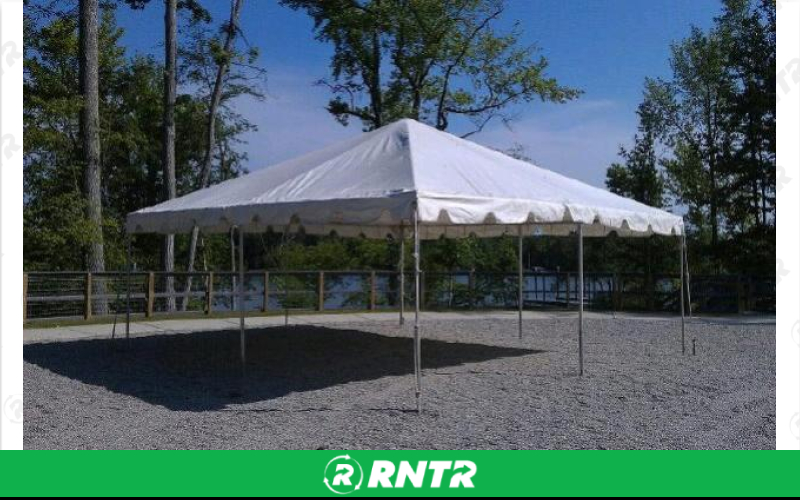 Generic TENT 20X20 WHITE FRAME – For rent in Mount Airy, North Carolina – Cooke Rentals MA | RNTR.com – Image 1 of 3