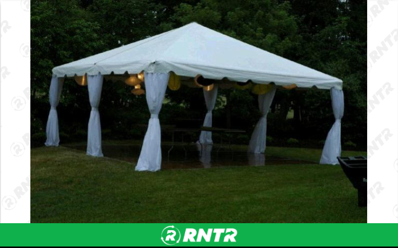 Generic TENT 20X20 WHITE FRAME – For rent in Mount Airy, North Carolina – Cooke Rentals MA | RNTR.com – Image 2 of 3
