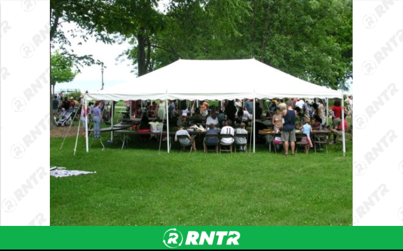 Generic TENT 20X30 WHITE FRAME – For rent in Mount Airy, North Carolina – Cooke Rentals MA | RNTR.com – Image 1 of 3