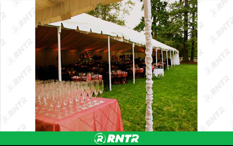 Generic Tent Pole Leg Sleeve - Ivory 8ft – For rent in Portland, Oregon – Peter Corvallis Productions | RNTR.com – Image 1 of 1