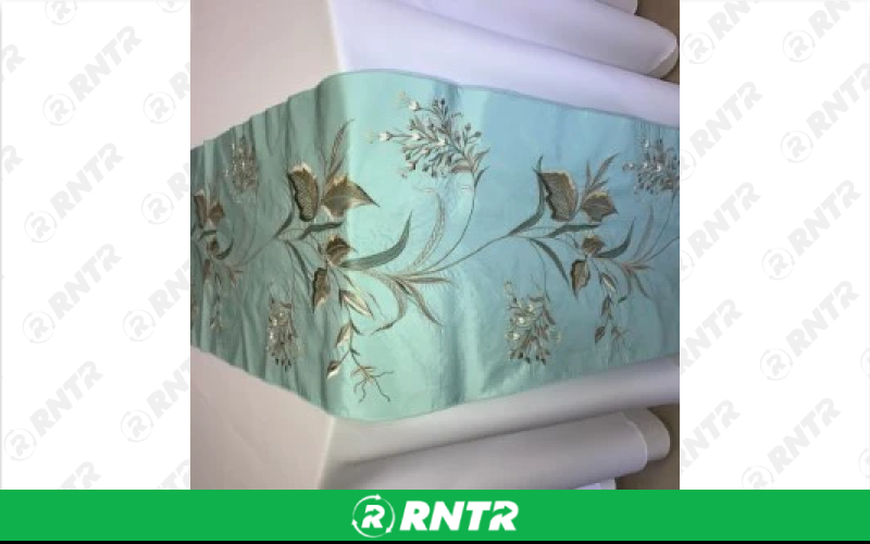  Tiffany Embroider Linen - 13in x 120in Runner – For rent in englewood, colorado – Allwell Rents | RNTR.com – Image 1
