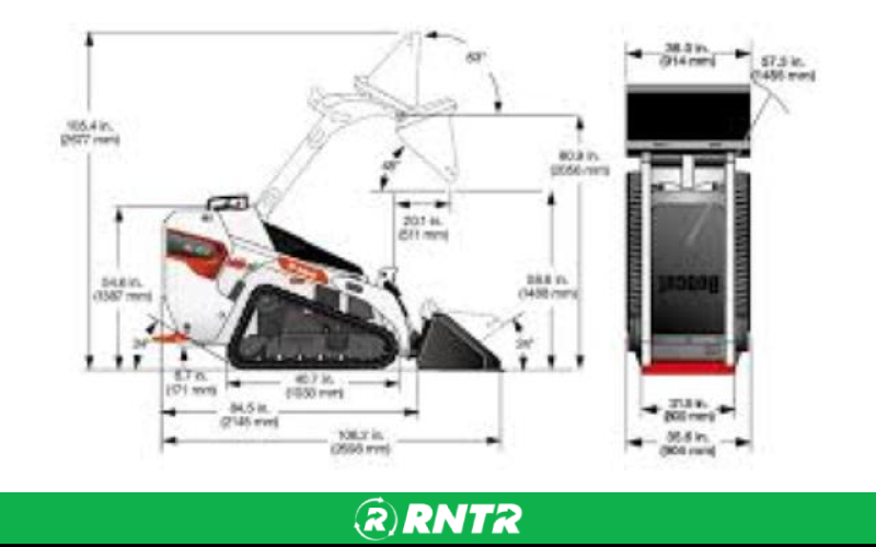 Generic TRACKLOADER MT100 – For rent in Mount Airy, North Carolina – Cooke Rentals MA | RNTR.com – Image 3 of 3
