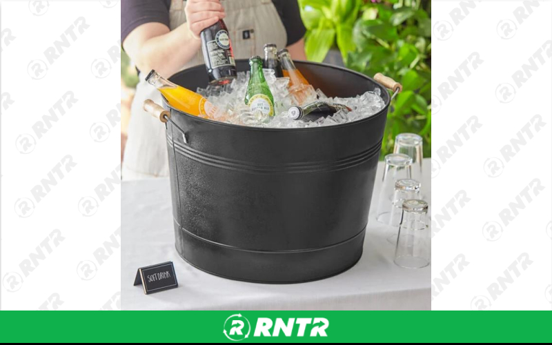 Generic TUB - LARGE BLACK BEVERAGE – For rent in Fresno, California – Expo Party Rentals | RNTR.com – Image 2 of 2
