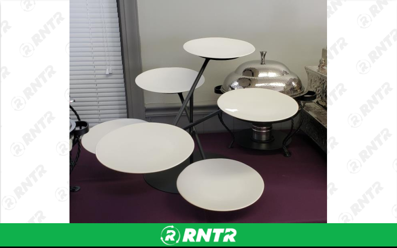 Generic TWIG BUFFET RISER 6- BLACK – For rent in Mount Airy, North Carolina – Cooke Rentals MA | RNTR.com – Image 1 of 3