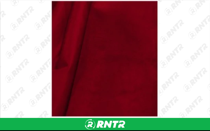  Velvet Linen - Red - 120in Round – For rent in englewood, colorado – Allwell Rents | RNTR.com – Image 1