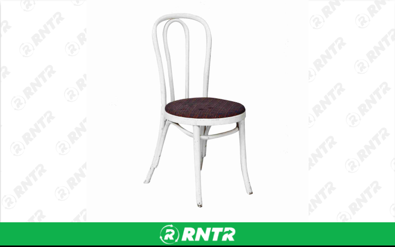 Generic White Bentwood Accent Chair – For rent in Portland, Oregon – Peter Corvallis Productions | RNTR.com – Image 1 of 1