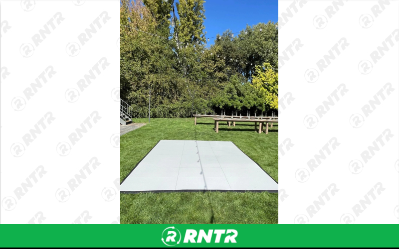 First Dance White Dance Floor - 3' x 3' Panel – For rent in Rocklin, California – First Dance Dance Floors | RNTR.com – Image 3 of 3