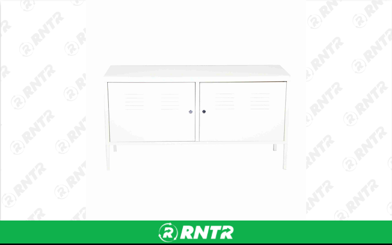 Generic White Locker Side Table – For rent in Portland, Oregon – Peter Corvallis Productions | RNTR.com – Image 1