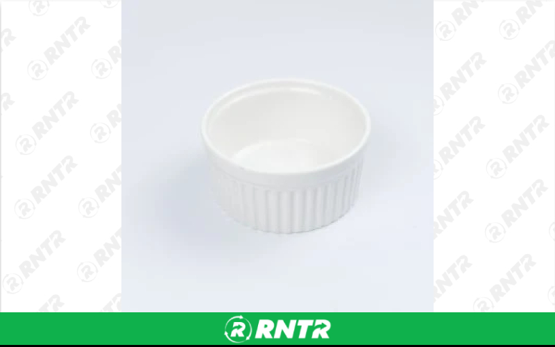  White Ramekin 3 oz (small) – For rent in englewood, colorado – Allwell Rents | RNTR.com – Image 1