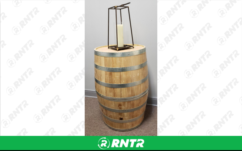 Generic WINE BARREL HALVES-NATURAL FINISH – For rent in Mount Airy, North Carolina – Cooke Rentals MA | RNTR.com – Image 1 of 2