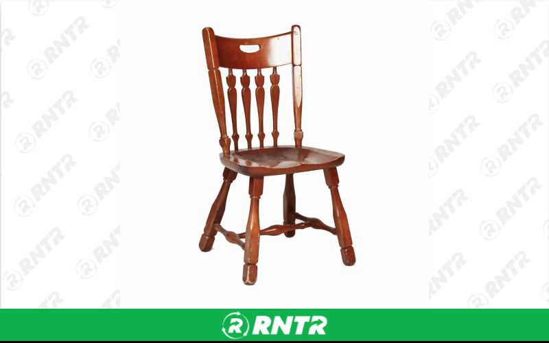 Generic Wood Accent Chair – For rent in Portland, Oregon – Peter Corvallis Productions | RNTR.com – Image 1 of 1