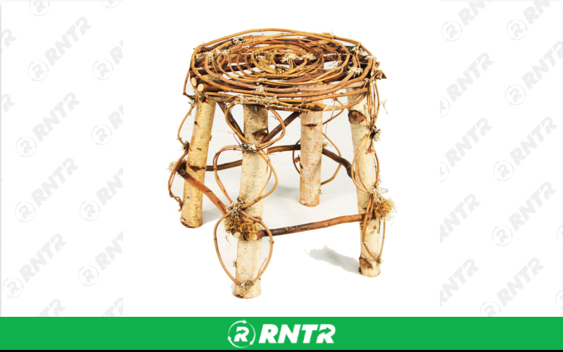 Generic Wood Spiral Bistro Table -  Small – For rent in Portland, Oregon – Peter Corvallis Productions | RNTR.com – Image 1 of 1