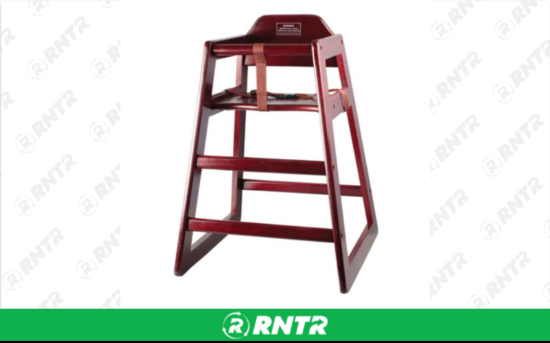 WOODEN HIGH CHAIR FOR CHILDREN