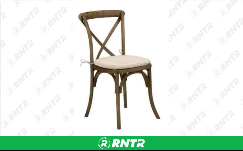 Generic X BACK FARM CUSHION TAN – For rent in Mount Airy, North Carolina – Cooke Rentals MA | RNTR.com – Image 1 of 1