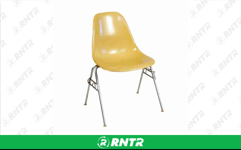 Generic Yellow Molded Chair – For rent in Portland, Oregon – Peter Corvallis Productions | RNTR.com – Image 1 of 1
