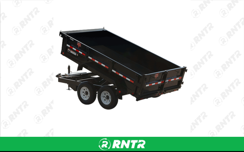 Generic 12' Dump Trailer – For rent in marion, north-carolina – Mountain Rentals | RNTR.com – Image 1