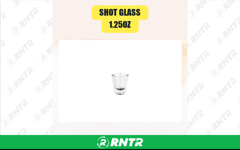 Generic 1.25oz Shot Glass – For rent in san-marcos, california – aras party rentals | RNTR.com – Image 1