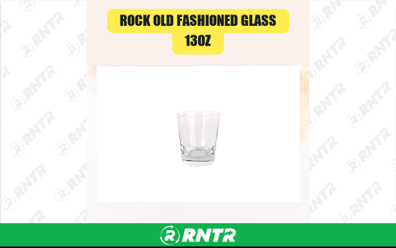 Generic 13oz Rock Old Fashioned Glass – For rent in san-marcos, california – aras party rentals | RNTR.com – Image 1