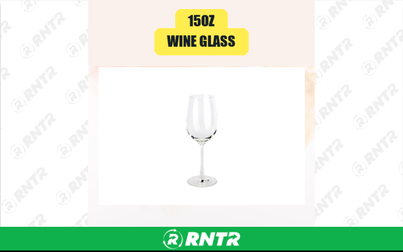 Generic 15oz Wine Glass – For rent in san-marcos, california – aras party rentals | RNTR.com – Image 1