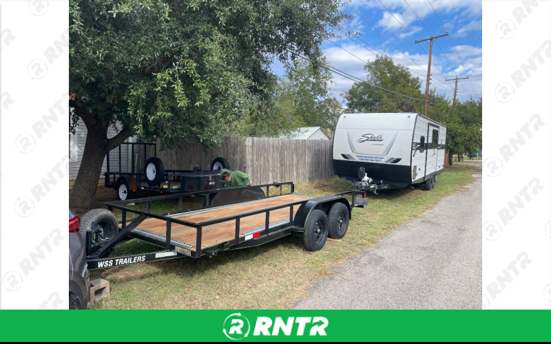 C5 16' Lightweight utility trailer – For rent in henrietta, texas – JoKnight LLC | RNTR.com – Image 1