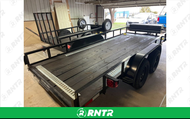 C5 16' Lightweight utility trailer – For rent in Henrietta, Texas – JoKnight LLC | RNTR.com – Image 2 of 3