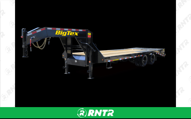 Generic 30' GooseNeck Equipment Trailer – For rent in marion, north-carolina – Mountain Rentals | RNTR.com – Image 1