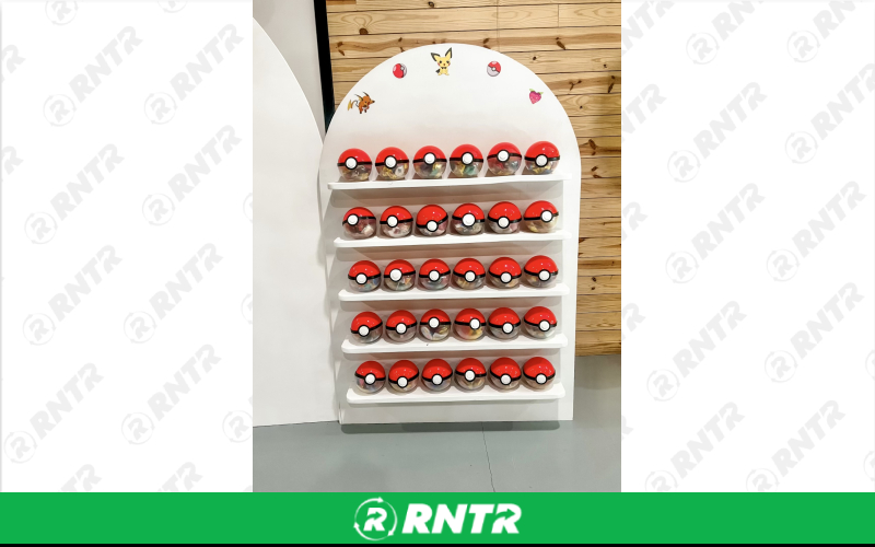 Generic 5 Shelve Backdrop – For rent in north-augusta, south-carolina – iParty Event Rentals  | RNTR.com – Image 1