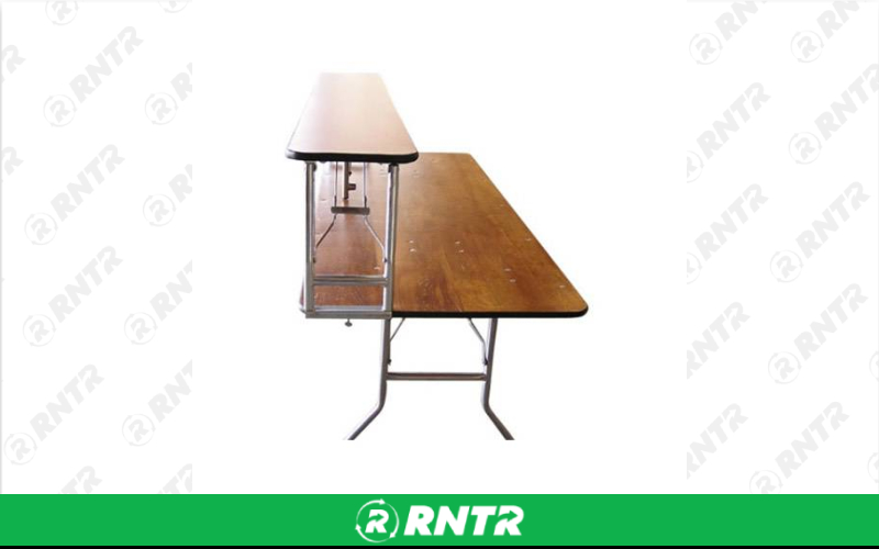 Generic 6' Skirted Bar/Riser Set – For rent in North Augusta, South Carolina – iParty Event Rentals  | RNTR.com – Image 3 of 3