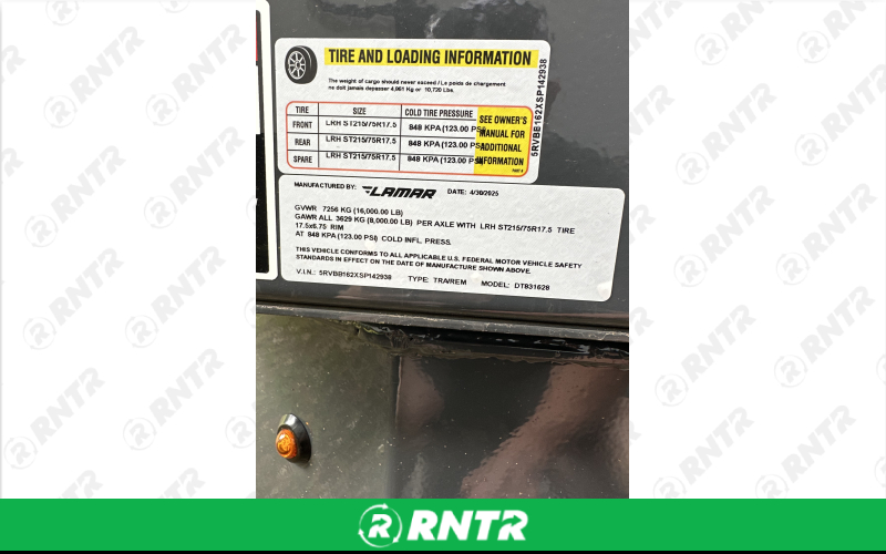 Lamar 7x16 - 16k dump trailer – For rent in Taylors, South Carolina – RCD Industries | RNTR.com – Image 4 of 4
