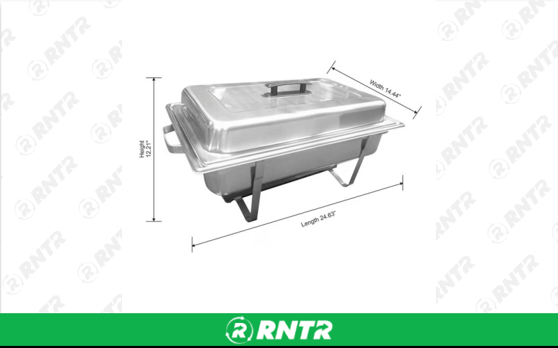 Generic 8 qt Royal Chafer – For rent in north-augusta, south-carolina – iParty Event Rentals  | RNTR.com – Image 1