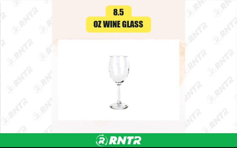 Generic 8.5 oz Wine Glass – For rent in san-marcos, california – aras party rentals | RNTR.com – Image 1