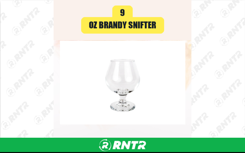 Generic 9 oz Brandy Snifter – For rent in san-marcos, california – aras party rentals | RNTR.com – Image 1