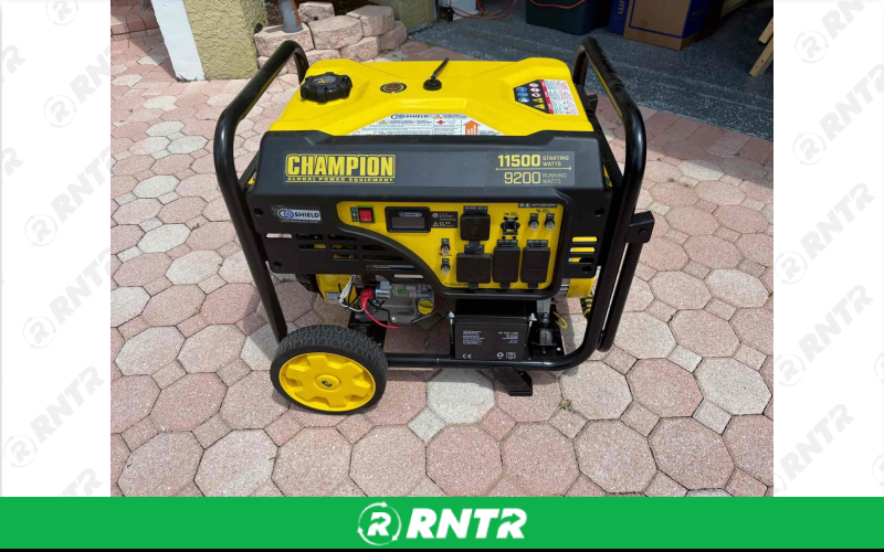 Champion 9200w Generator w/Electric Start – For rent in tampa, florida – Sprk Rental | RNTR.com – Image 1